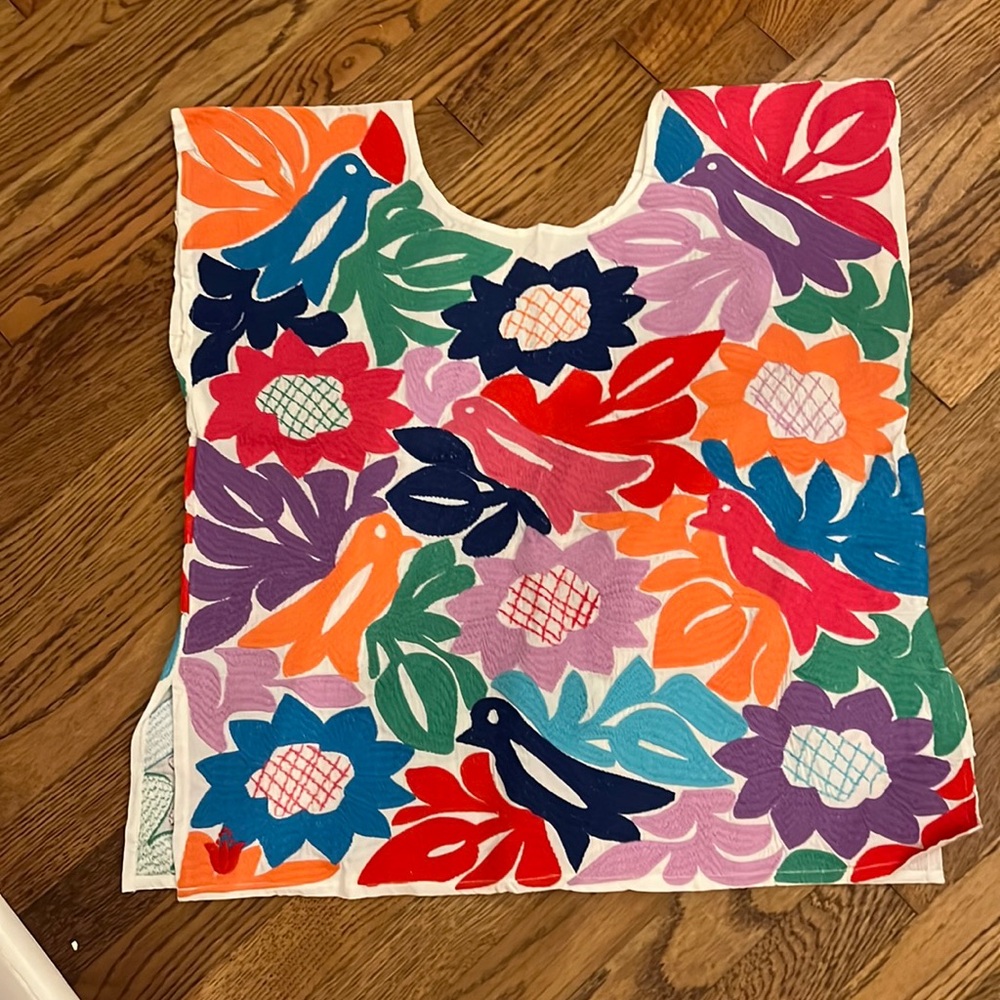 j. Marie Embroidered tank